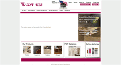 Desktop Screenshot of linttile.com